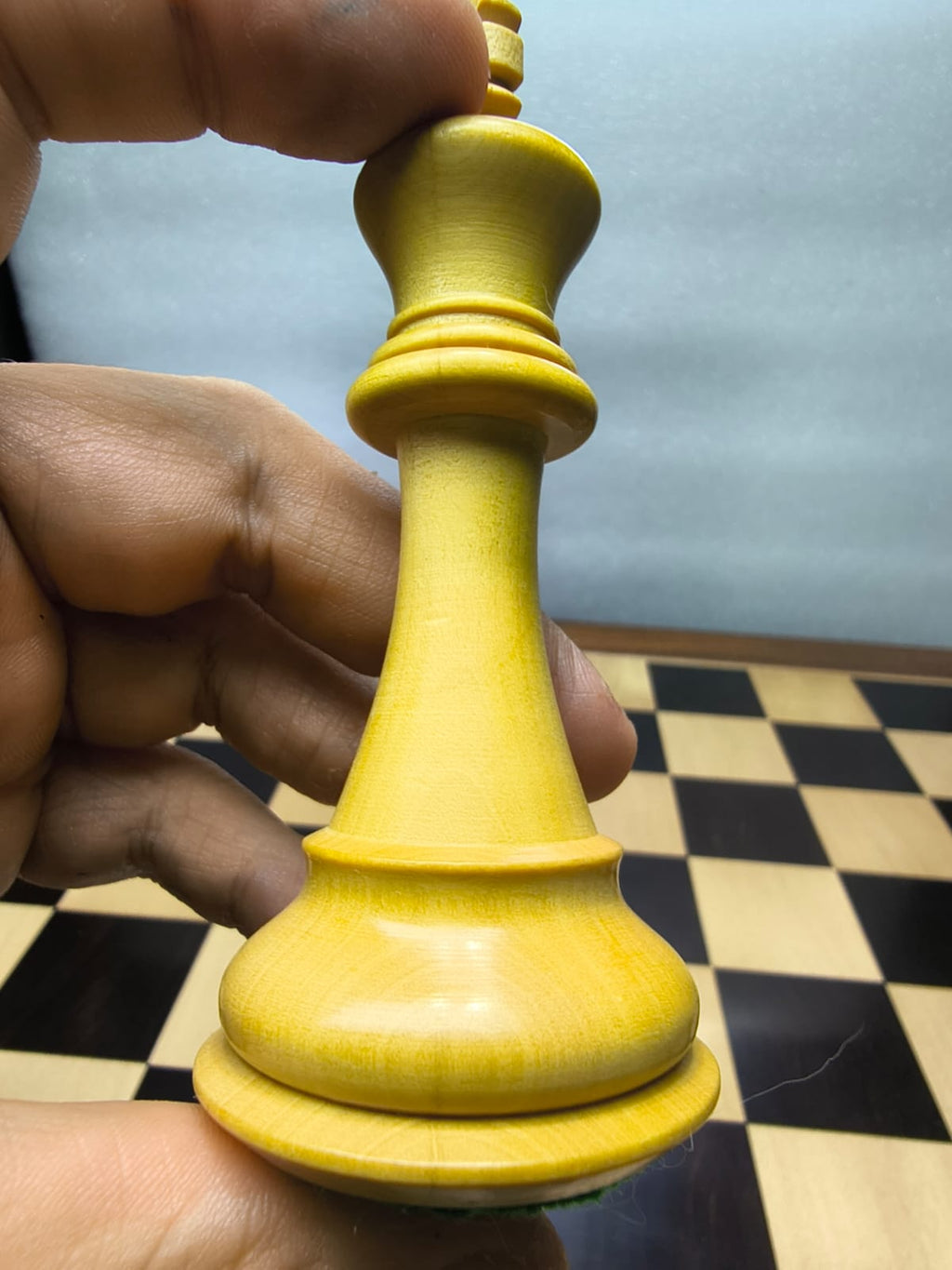 Ajedrez Staunton 4" en Rosewood y Boxwood | ChessBazaar | Ajedrez Alta Gama