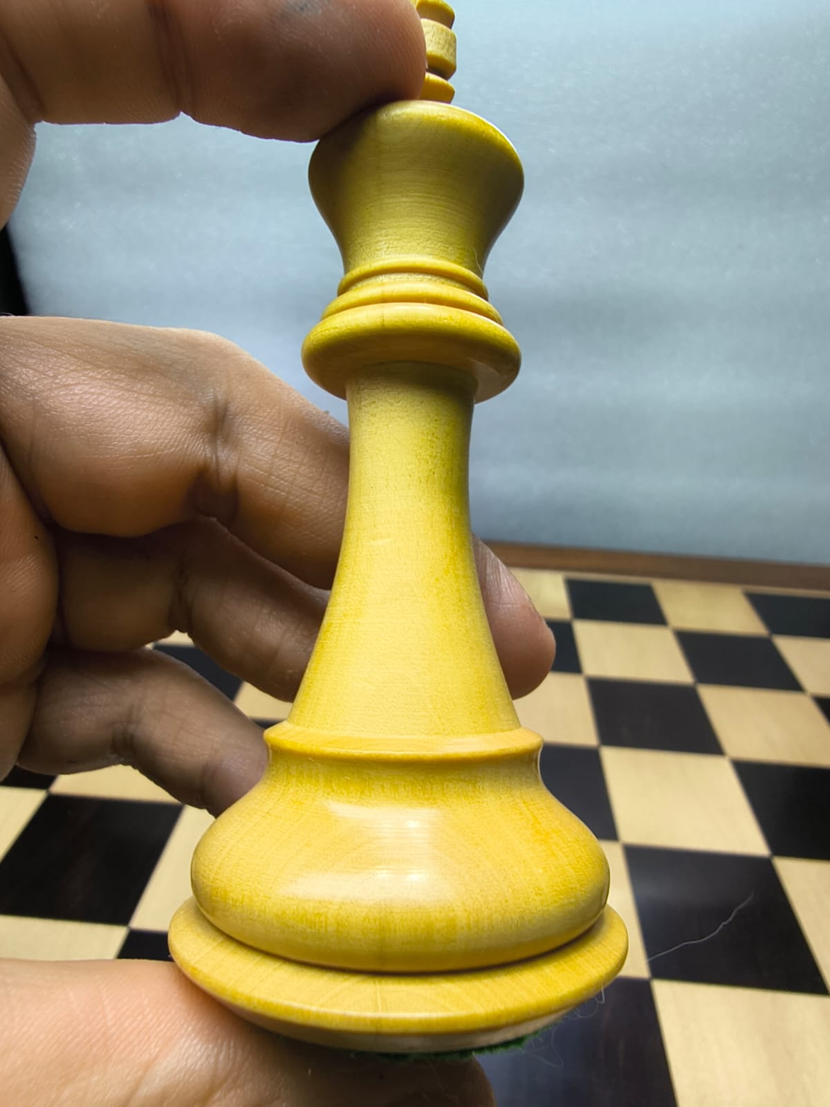 Ajedrez Staunton 4" en Rosewood y Boxwood | ChessBazaar | Ajedrez Alta Gama