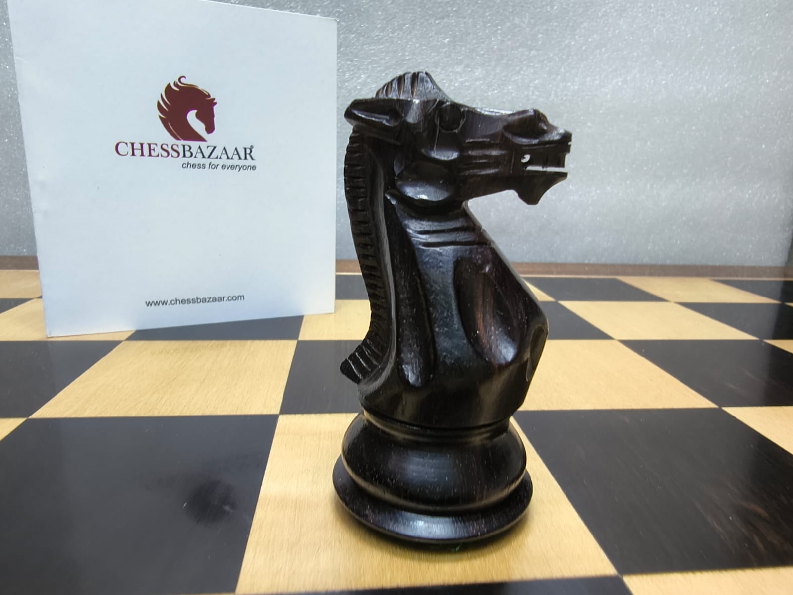 Ajedrez Staunton 4" en Rosewood y Boxwood | ChessBazaar | Ajedrez Alta Gama
