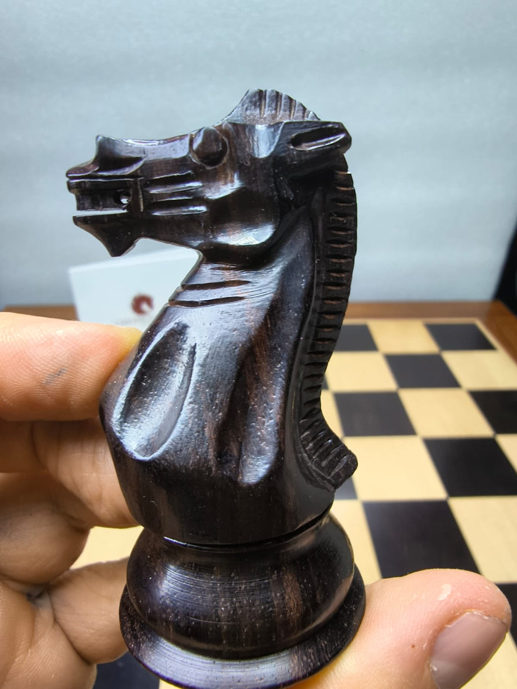 Ajedrez Staunton 4" en Rosewood y Boxwood | ChessBazaar | Ajedrez Alta Gama
