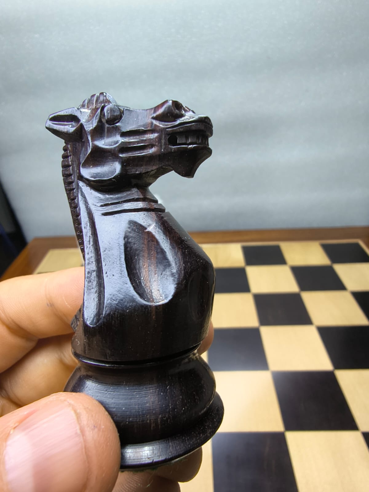 Ajedrez Staunton 4" en Rosewood y Boxwood | ChessBazaar | Ajedrez Alta Gama