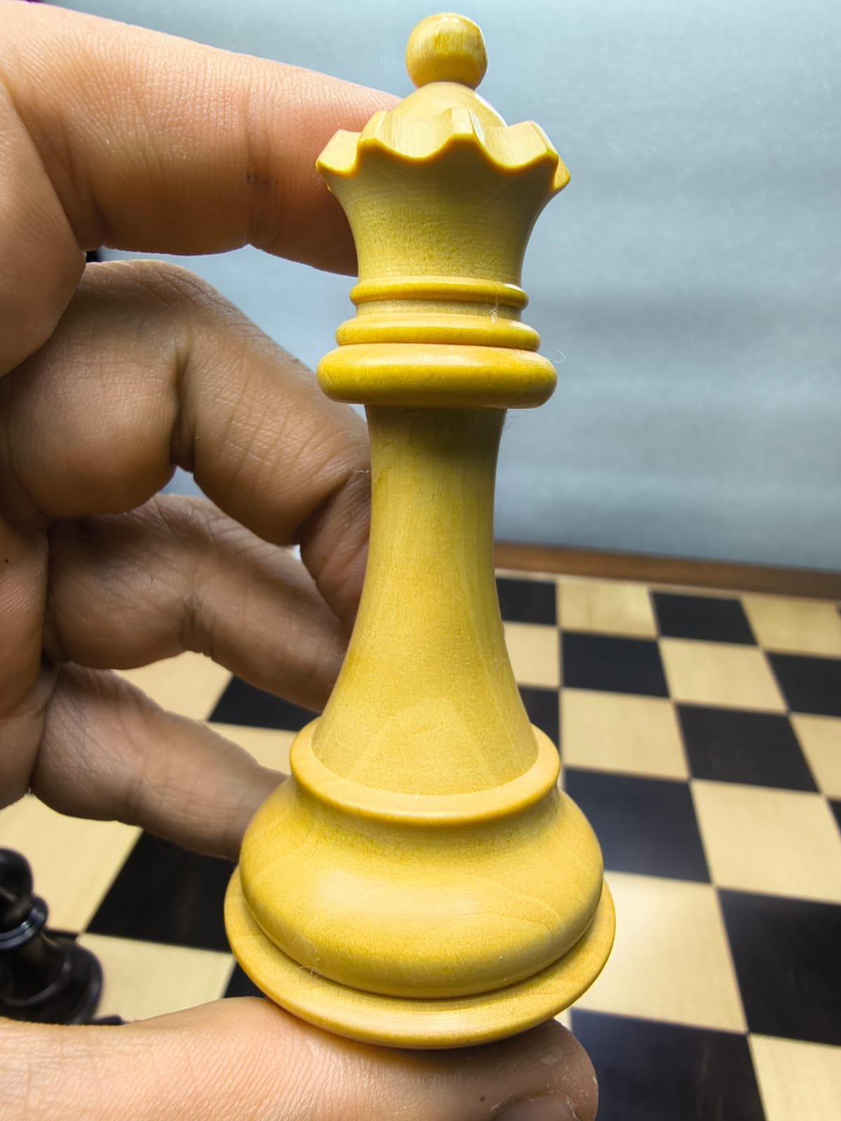 Ajedrez Staunton 4" en Rosewood y Boxwood | ChessBazaar | Ajedrez Alta Gama