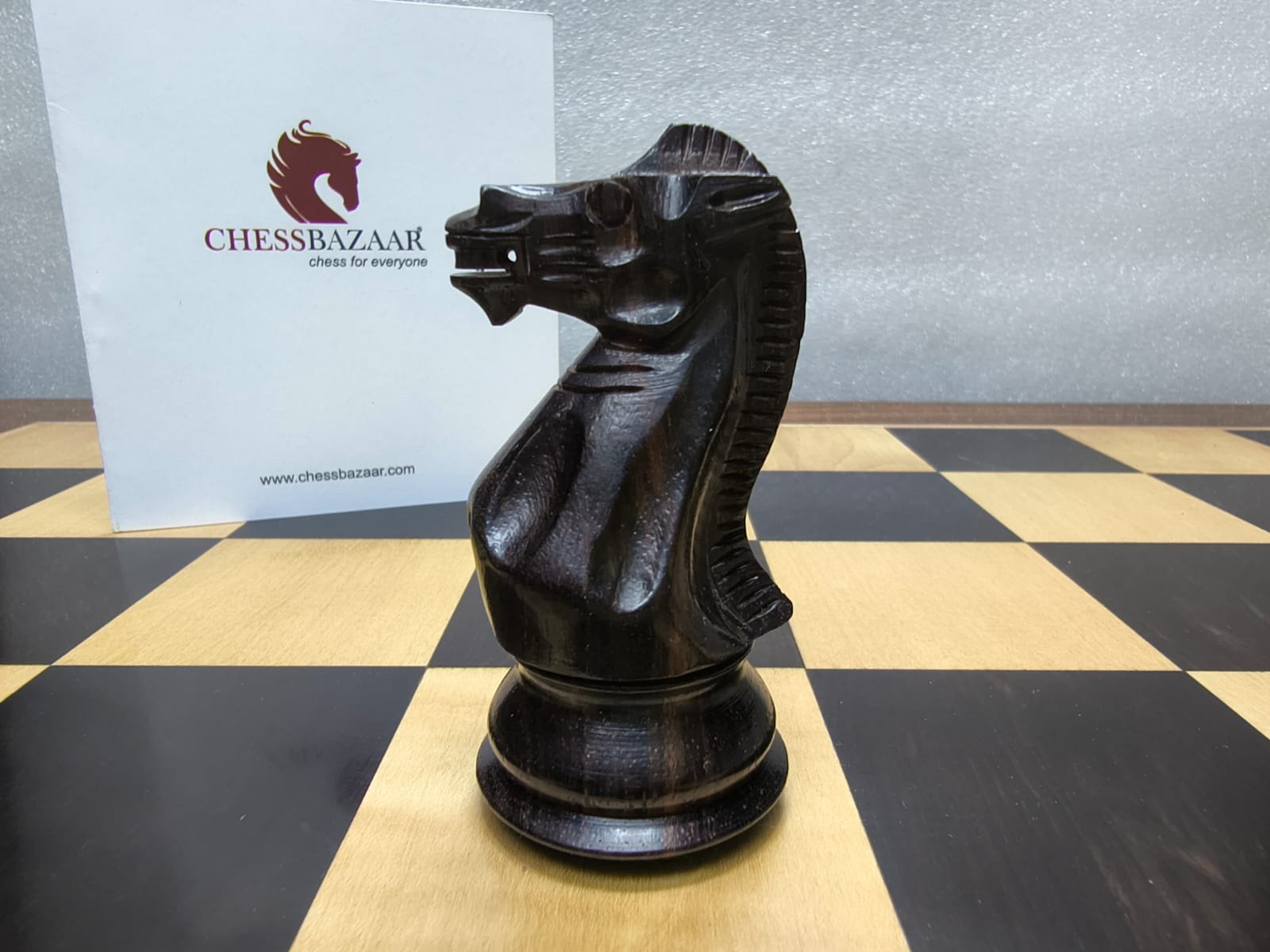 Ajedrez Staunton 4" en Rosewood y Boxwood | ChessBazaar | Ajedrez Alta Gama