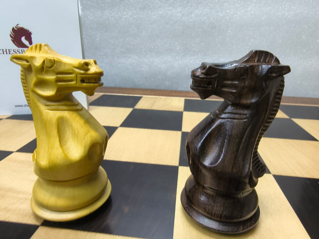 Ajedrez Staunton 4" en Rosewood y Boxwood | ChessBazaar | Ajedrez Alta Gama