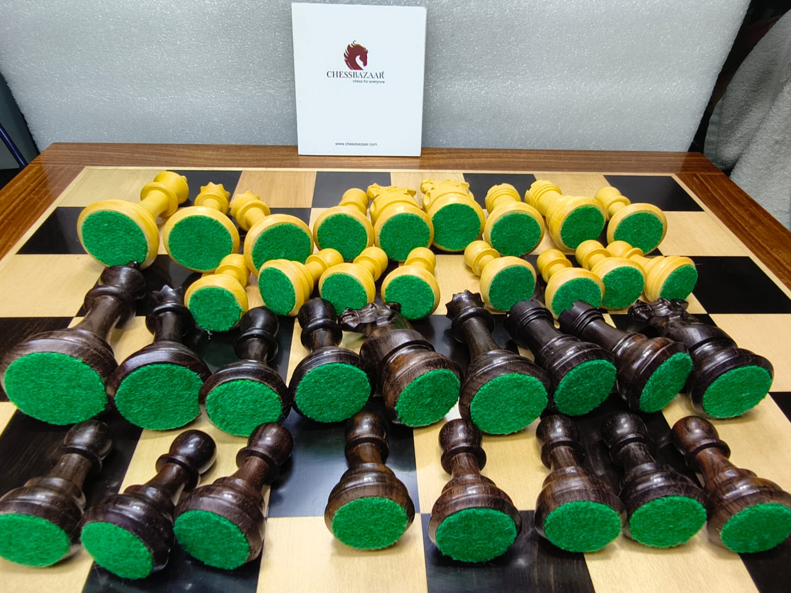 Ajedrez Staunton 4" en Rosewood y Boxwood | ChessBazaar | Ajedrez Alta Gama