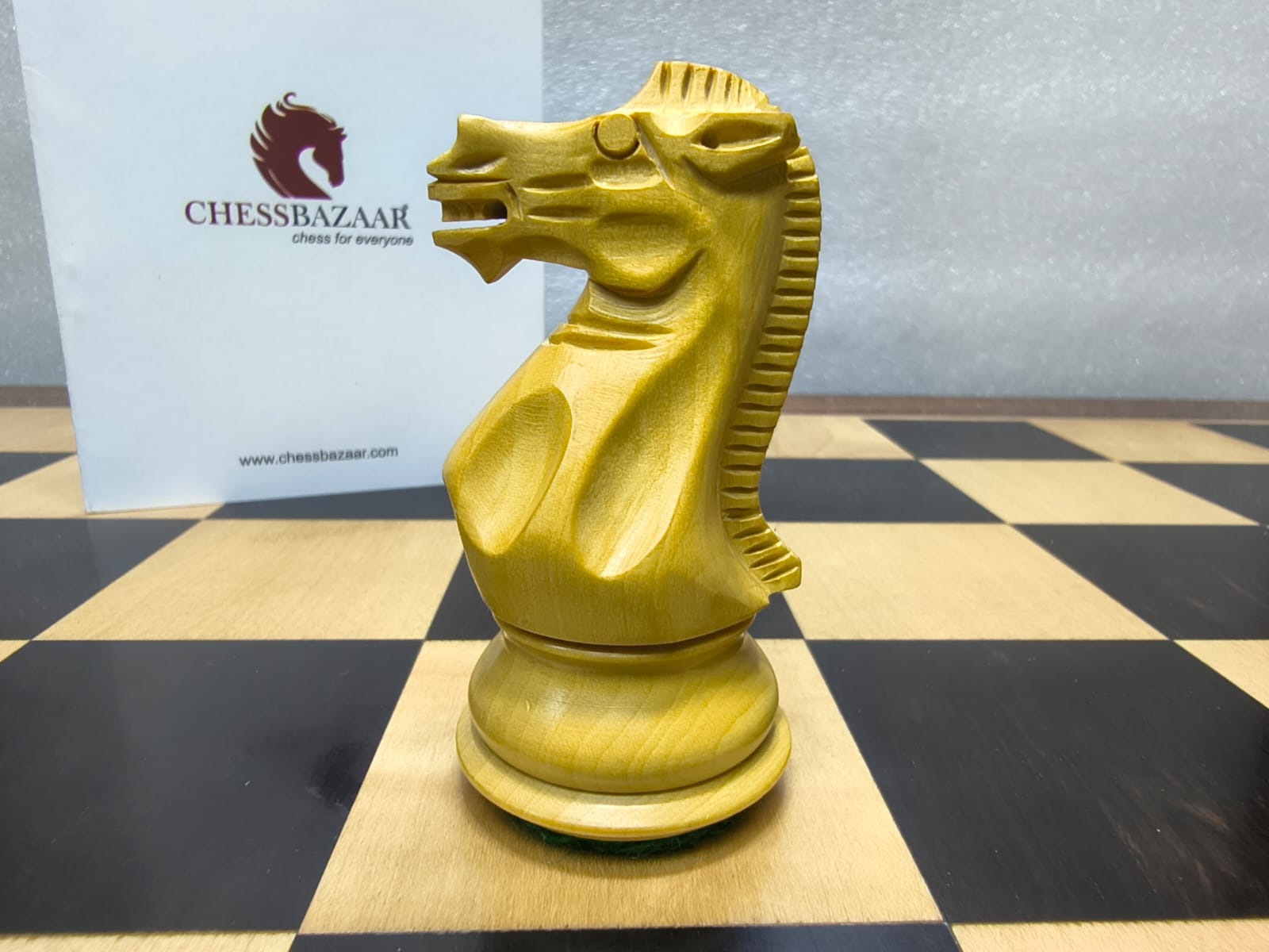 Ajedrez Staunton 4" en Rosewood y Boxwood | ChessBazaar | Ajedrez Alta Gama