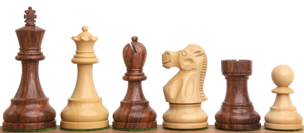 Ajedrez Reykjavik Staunton 3.8" en Shessham y Boxwood | Royal Chess Mall. Nuevo!