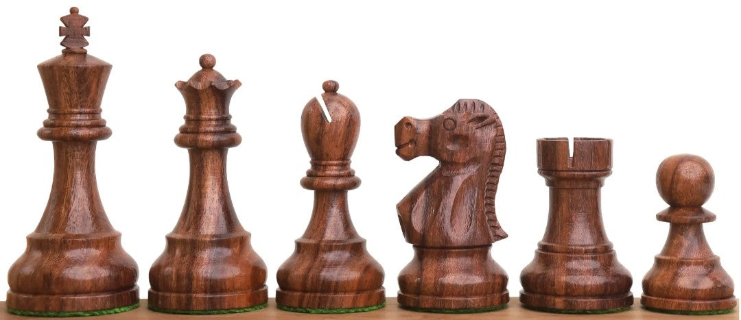 Ajedrez Reykjavik Staunton 3.8" en Shessham y Boxwood | Royal Chess Mall. Nuevo!
