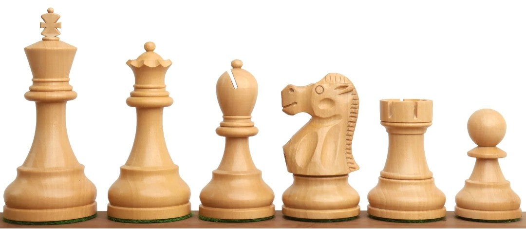 Ajedrez Reykjavik Staunton 3.8" en Shessham y Boxwood | Royal Chess Mall. Nuevo!