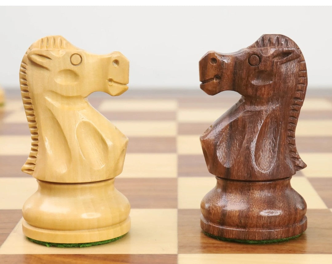 Ajedrez Reykjavik Staunton 3.8" en Shessham y Boxwood | Royal Chess Mall. Nuevo!