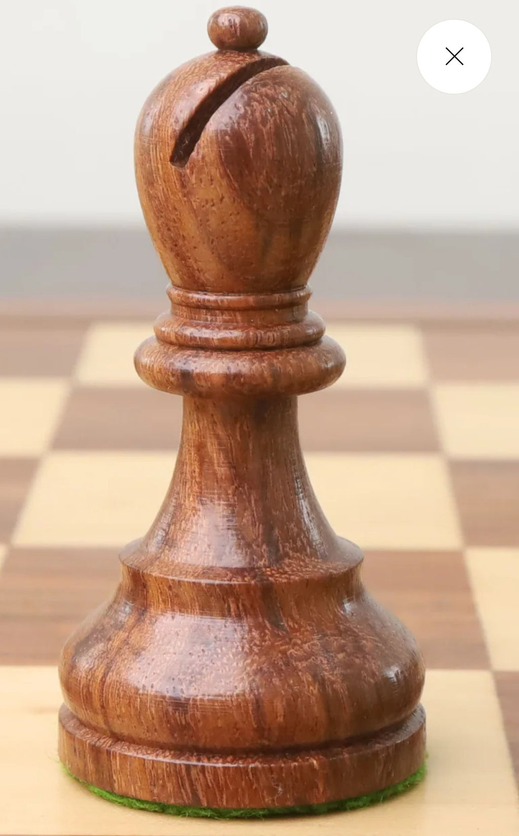 Ajedrez Reykjavik Staunton 3.8" en Shessham y Boxwood | Royal Chess Mall. Nuevo!
