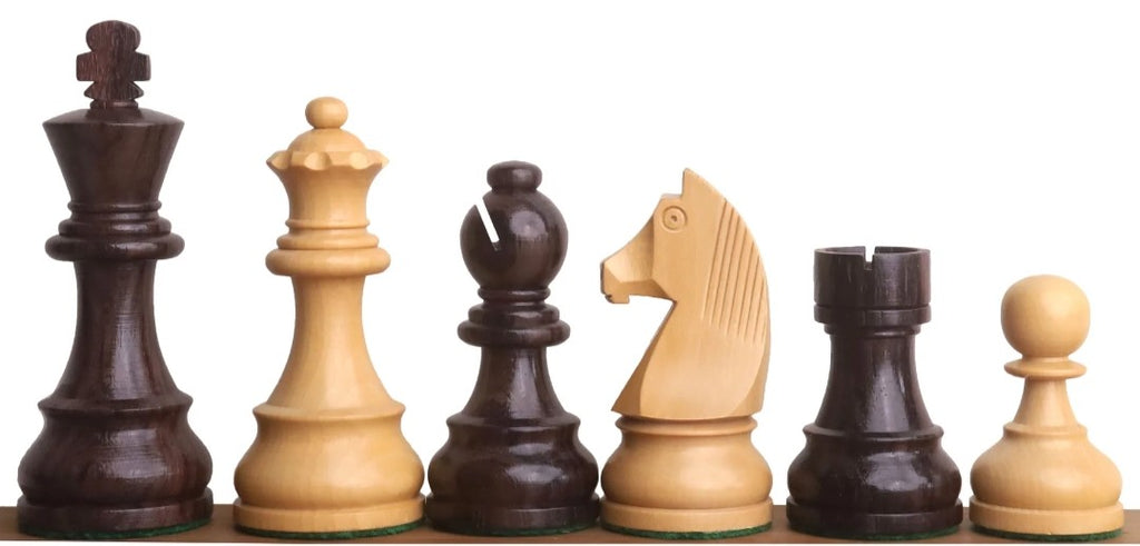 Ajedrez Tournament Staunton 3.8" | Palisandro y Boj | Royal Chess Mall ÚNICA UNIDAD | NUEVO! PRECIO DE RECUPERACIÓN