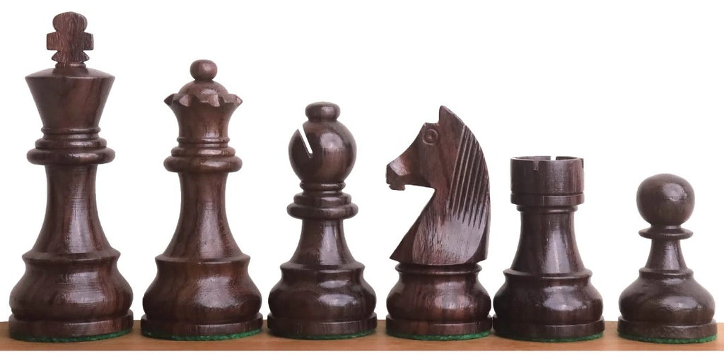 Ajedrez Tournament Staunton 3.8" | Palisandro y Boj | Royal Chess Mall ÚNICA UNIDAD | NUEVO! PRECIO DE RECUPERACIÓN