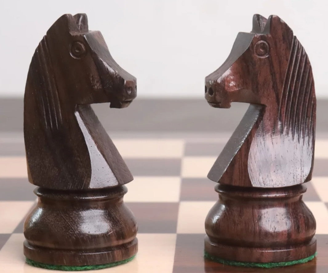 Ajedrez Tournament Staunton 3.8" | Palisandro y Boj | Royal Chess Mall ÚNICA UNIDAD | NUEVO! PRECIO DE RECUPERACIÓN