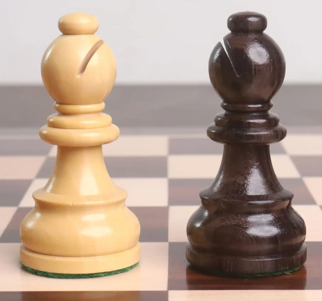 Ajedrez Tournament Staunton 3.8" | Palisandro y Boj | Royal Chess Mall ÚNICA UNIDAD | NUEVO! PRECIO DE RECUPERACIÓN